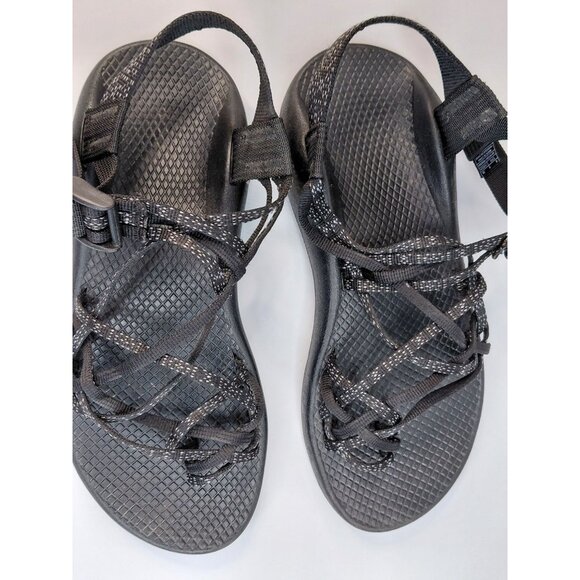 Chaco Women's Size 8 w Black Z/2 Unsweep Sandals Adjustable Straps - Picture 8 of 10